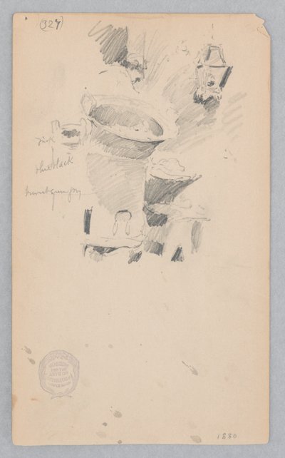 Street Vendor by Robert Frederick Blum