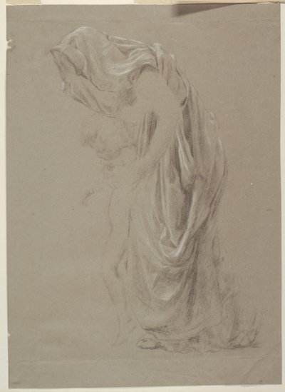 Study for a Standing Woman with Child, “Vintage Festival,” Mendelssohn Glee Club, New York, NY by Robert Frederick Blum