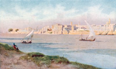 Bulak from Ghezireh by Robert George Talbot Kelly