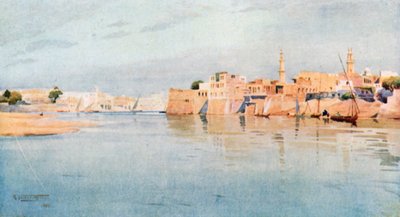 Mit Gamr on the Lower Nile by Robert George Talbot Kelly