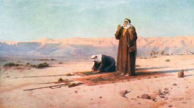 Prayer in the Desert by Robert George Talbot Kelly