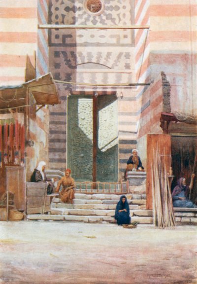 The Bronze Doors of El-Maristan El-Kelaun by Robert George Talbot Kelly