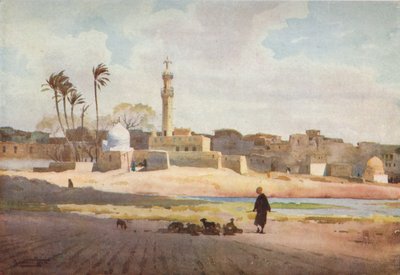 The Village of Salamun by Robert George Talbot Kelly