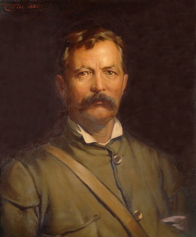 Portrait of Henry M. Stanley, Explorer by Robert Gibb