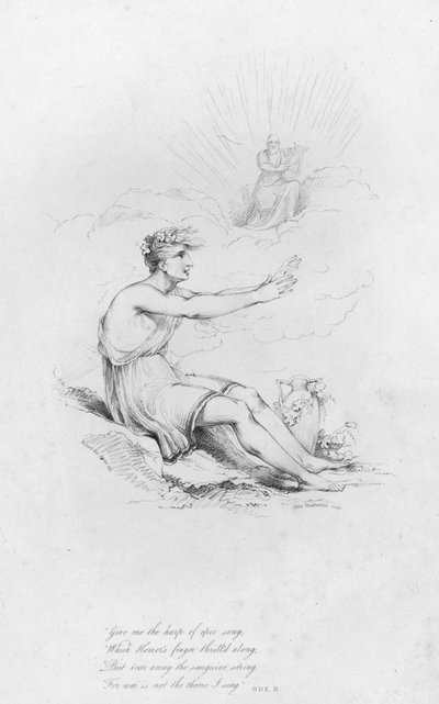 Anacreon, Ode II by Robert Kerr (after) Porter