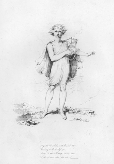 Anacreon, Ode XLIII by Robert Kerr (after) Porter