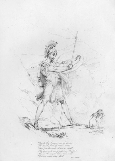 Anacreon, Ode XXVIII by Robert Kerr (after) Porter