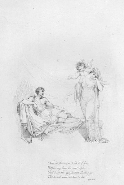 Anacreon, Ode XXXII by Robert Kerr (after) Porter