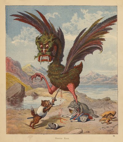 The Kitten Pilgrims: Griffin Rage by Robert Michael Ballantyne