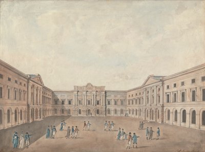 Design for Court of Edinburgh University by Robert Morrison