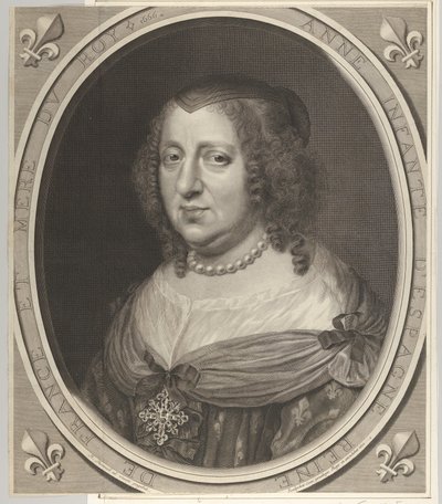 Anne of Austria by Robert Nanteuil
