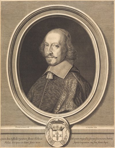 Cardinal Jules Mazarin by Robert Nanteuil