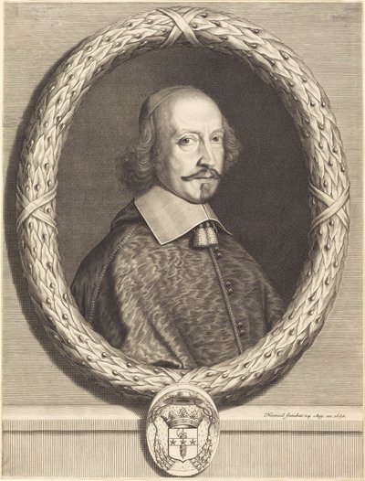 Cardinal Jules Mazarin by Robert Nanteuil