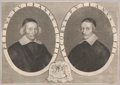 Double Portrait of Pierre and Jacques Dupuy by Robert Nanteuil