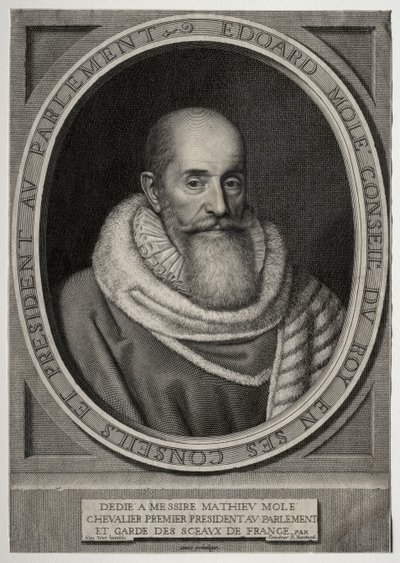 Edouard Molé by Robert Nanteuil