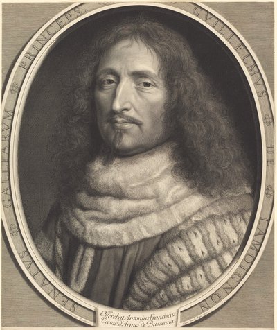 Guillaume de Lamoignon by Robert Nanteuil