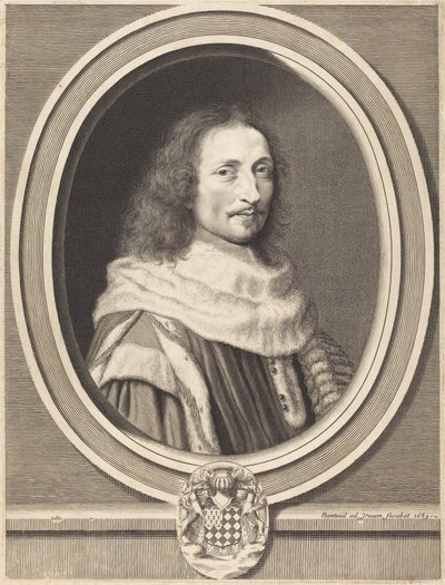 Guillaume de Lamoignon by Robert Nanteuil