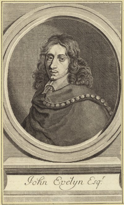 John Evelyn by Robert Nanteuil