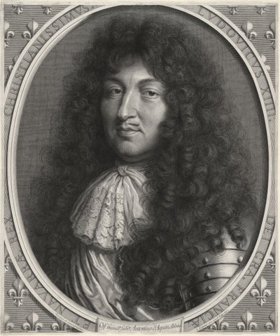 Louis XIV, King of France (1638-1678) by Robert Nanteuil
