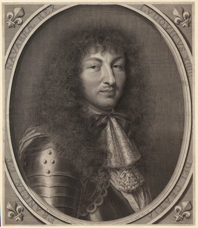 Portrait of Louis XIV by Robert Nanteuil