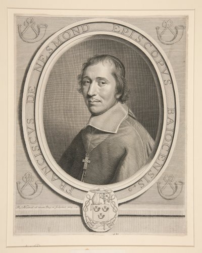 Portrait of François-Théodore de Nesmond, Principal Magistrate of the Paris Parliament by Robert Nanteuil
