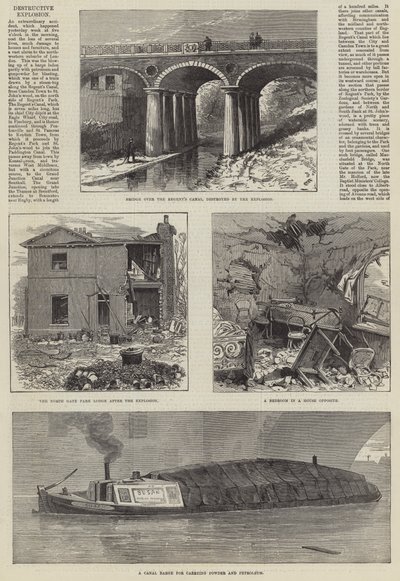 Destructive Explosion by Robert Neal Hind