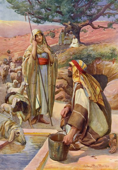 Rachel At The Well by Robert Payton Reid