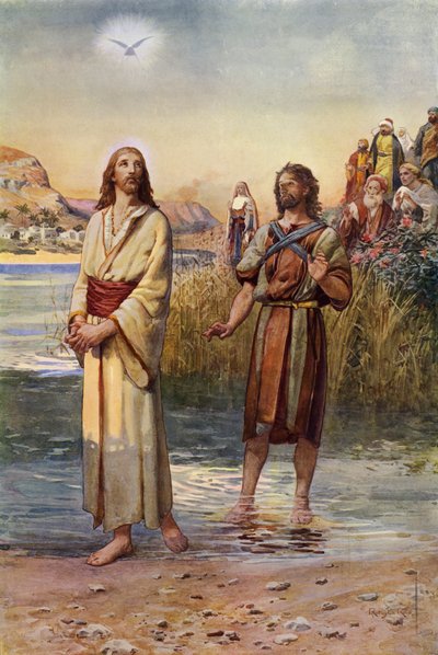 The Baptism Of Jesus by Robert Payton Reid