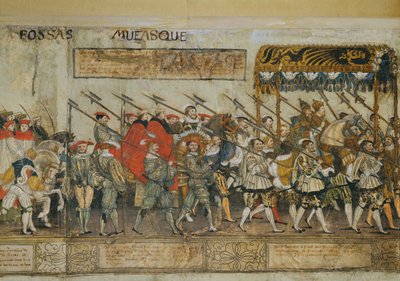 Cavalcade Celebrating the Coronation of Emperor Karl V in Bologna by Robert Peril