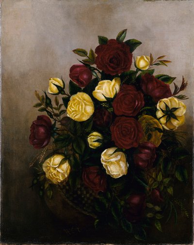 Roses Still Life by Robert S. Duncanson