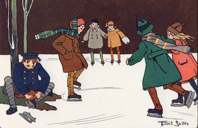 Ice Skating by Robert Salles