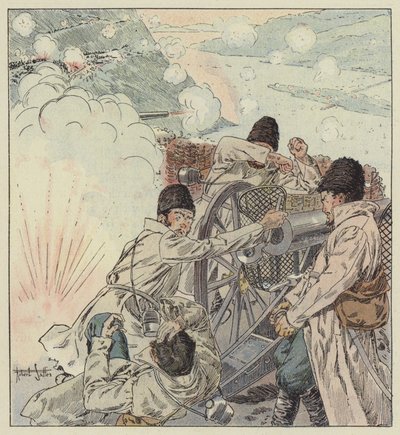 The 2nd Battery of the 2nd Artillery Brigade Was Soon Silenced by Robert Salles