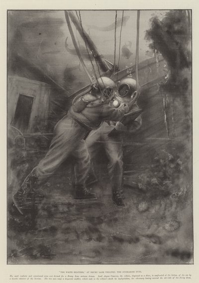 The White Heather, at Drury Lane Theatre, the Submarine Duel by Robert Sauber