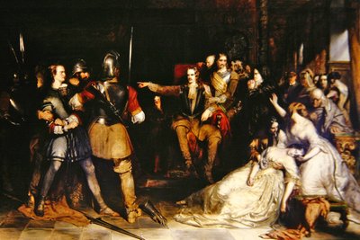 Claverhouse Ordering Morton to be Shot by Robert Scott Lauder
