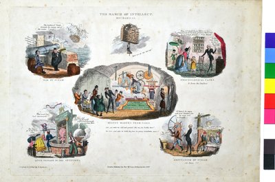 March of Intellect. Mechanical by Robert Seymour