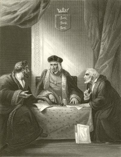 Henry VII with Empson and Dudley by Robert Smirke