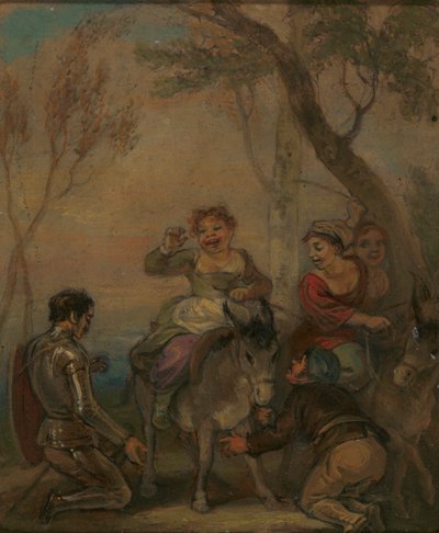 Illustration for Don Quixote by Robert Smirke