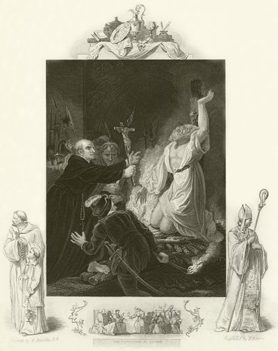 The Martyrdom of Archbishop Cranmer by Robert Smirke