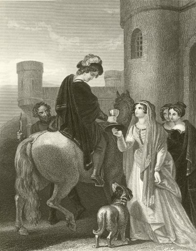 Treachery of Elfrida by Robert Smirke