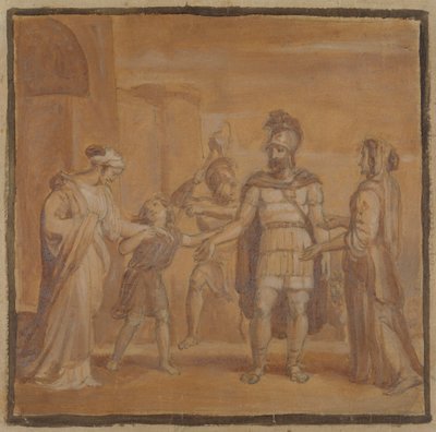 Virgilia and Volumnia Plead with Coriolanus by Robert Smirke