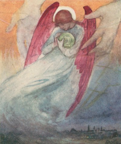 Illustration for The Dream of Gerontius by Cardinal Newman by Robert Traill Rose