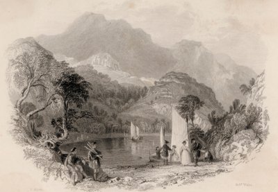 Pass of the Trossachs, Loch Katrine, Scotland by Robert Wallis