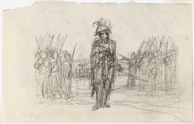 Adlercreutz. Illustration for The Tales of Ensign Stål by Robert Wilhelm Ekman