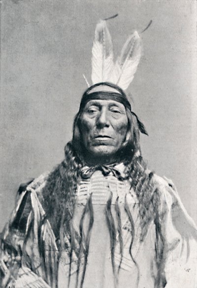Full face view of a Sioux Indian, 1912 by Robert Wilson Shufeldt