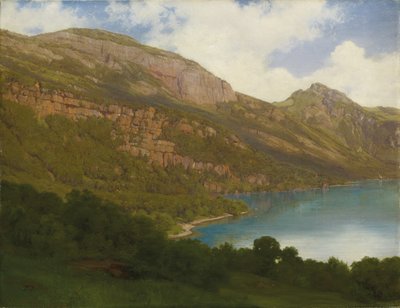 View from the Rigi Overlooking Lake Lucerne by Robert Zund