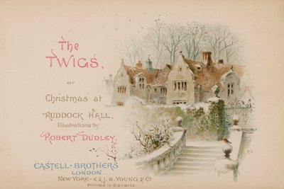 Illustration for The Twigs or Christmas at Ruddock Hall by Robert after Dudley
