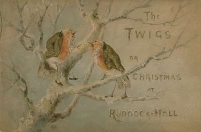 Illustration for The Twigs or Christmas at Ruddock Hall by Robert after Dudley