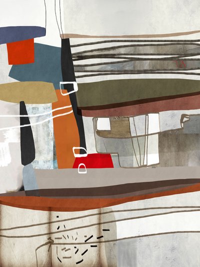 Abstract Layers by Roberto Moro