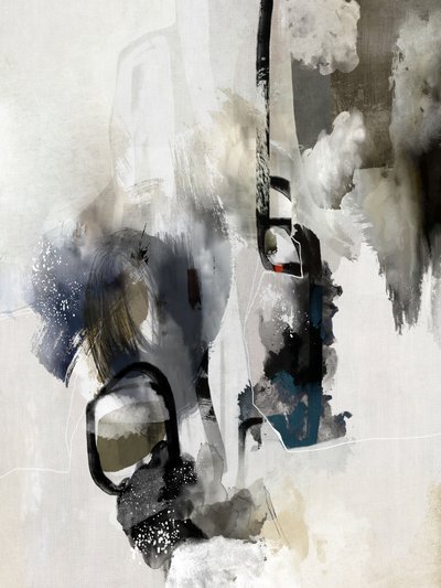 Contemporary Gray Forms by Roberto Moro