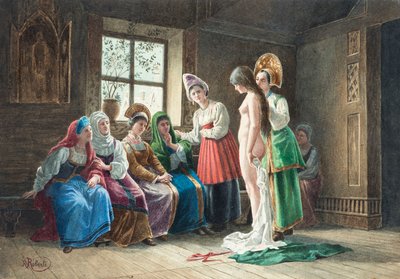 Choosing a Bride, Early 19th century by Roberto Roberti